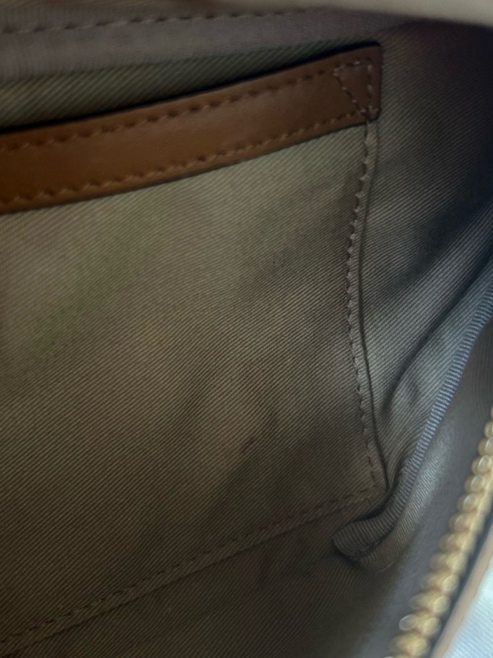 MCM Cognac Visetos Fursten Belt Bag - Picture 11 of 16